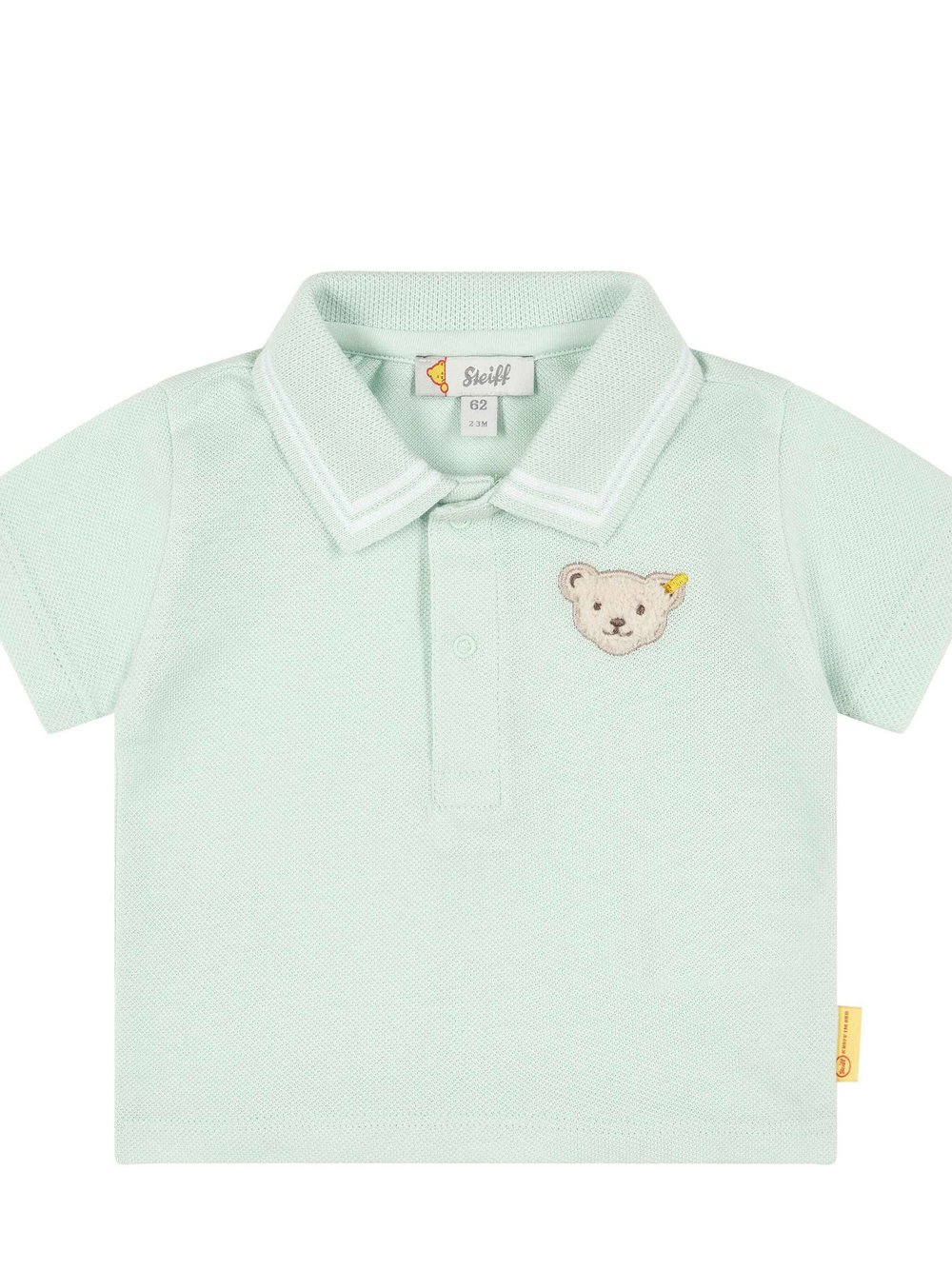 Steiff Poloshirt  Jungen Baumwolle blau, 74