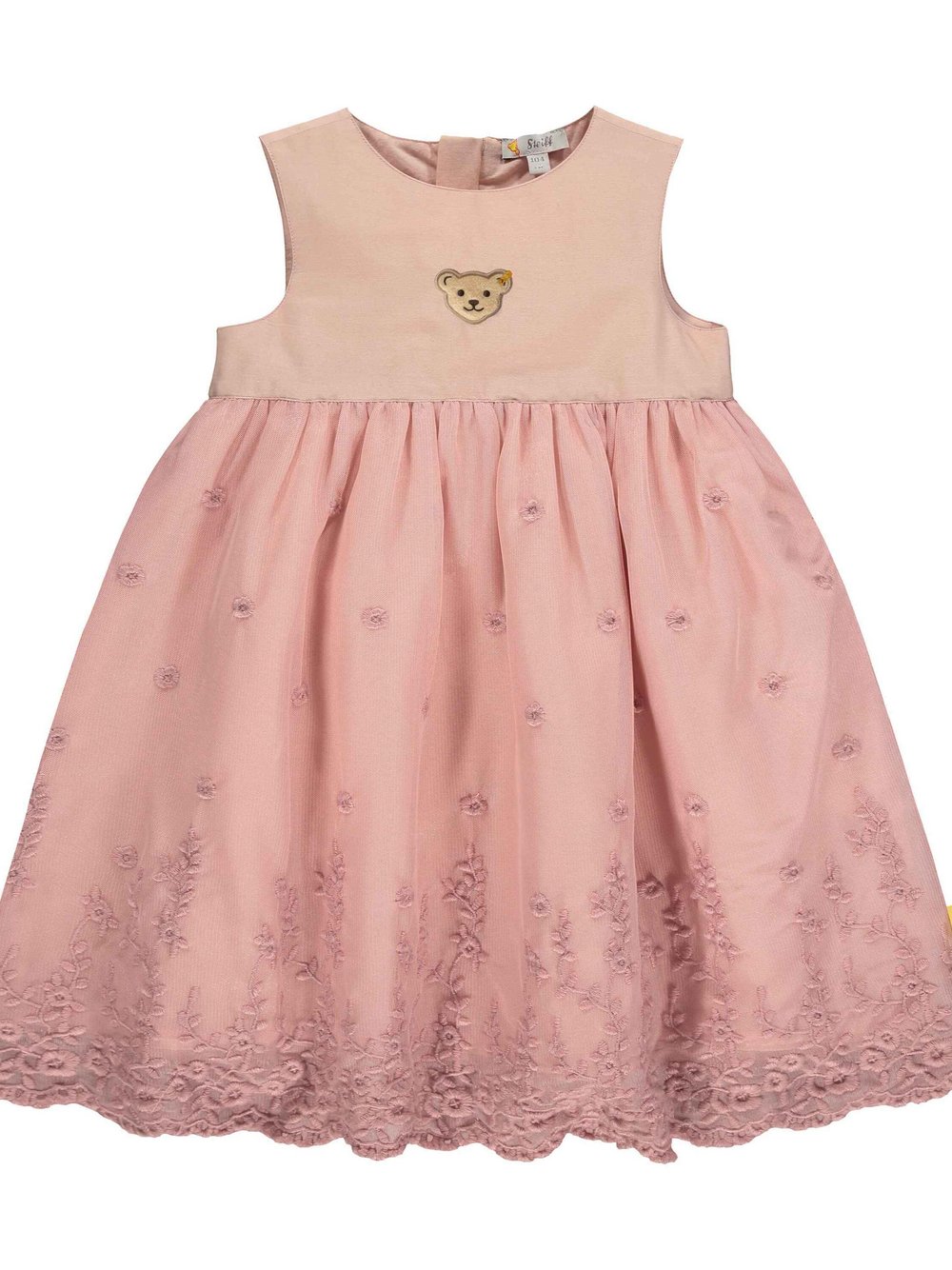 Steiff Kleid Mädchen Baumwolle rosa, 122