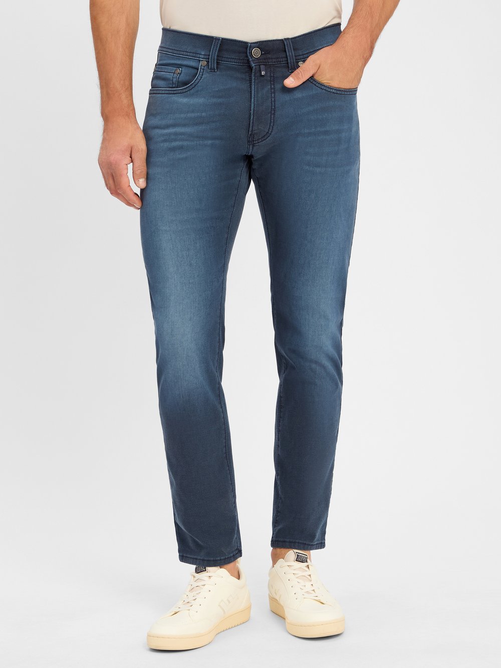 Pierre Cardin Jeans Damen Baumwolle blau meliert, 40-32