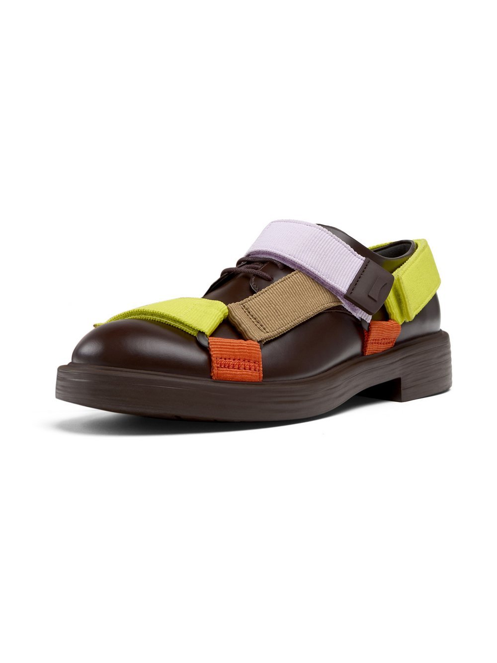 Camper Schnürschuhe Herren Leder mehrfarbig, 43