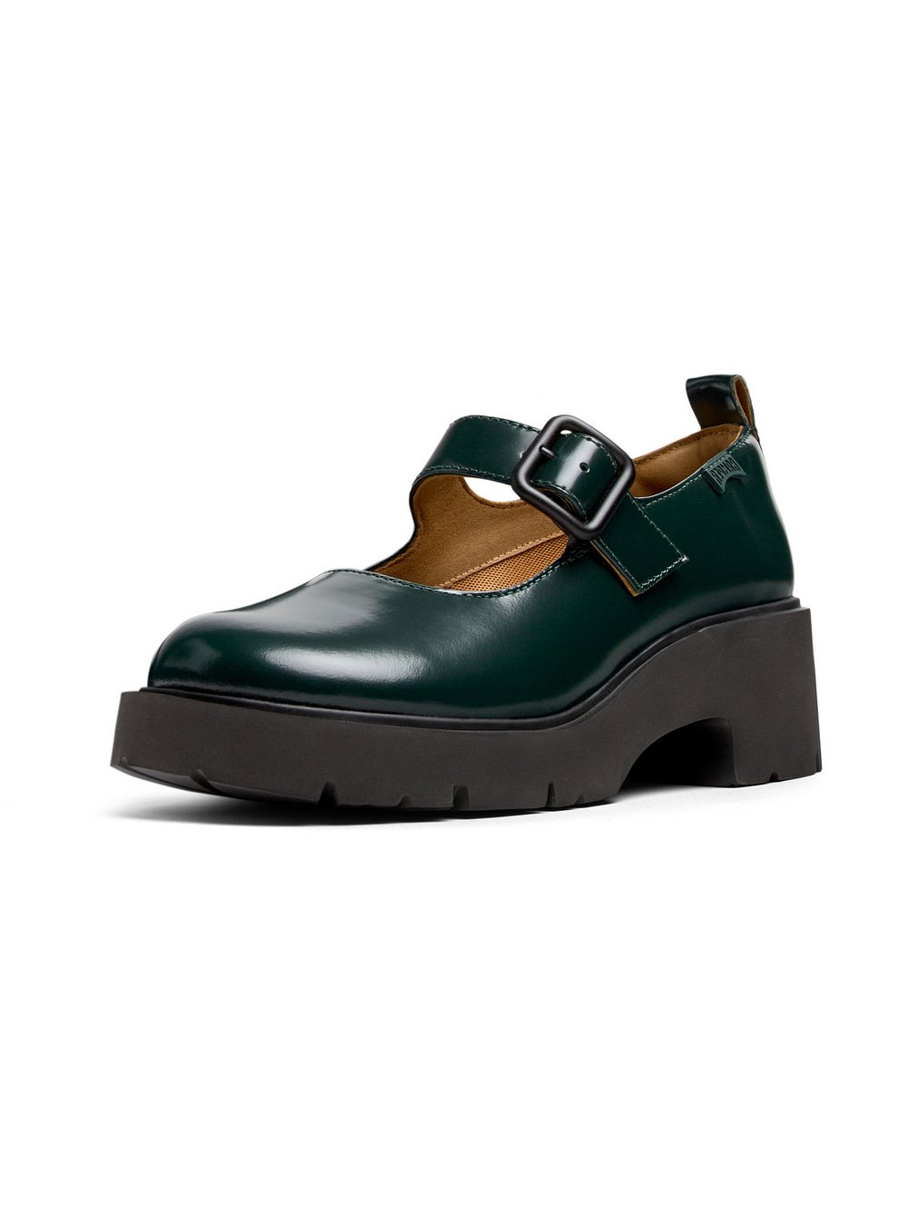 Camper Ballerinas Damen Leder grün, 37