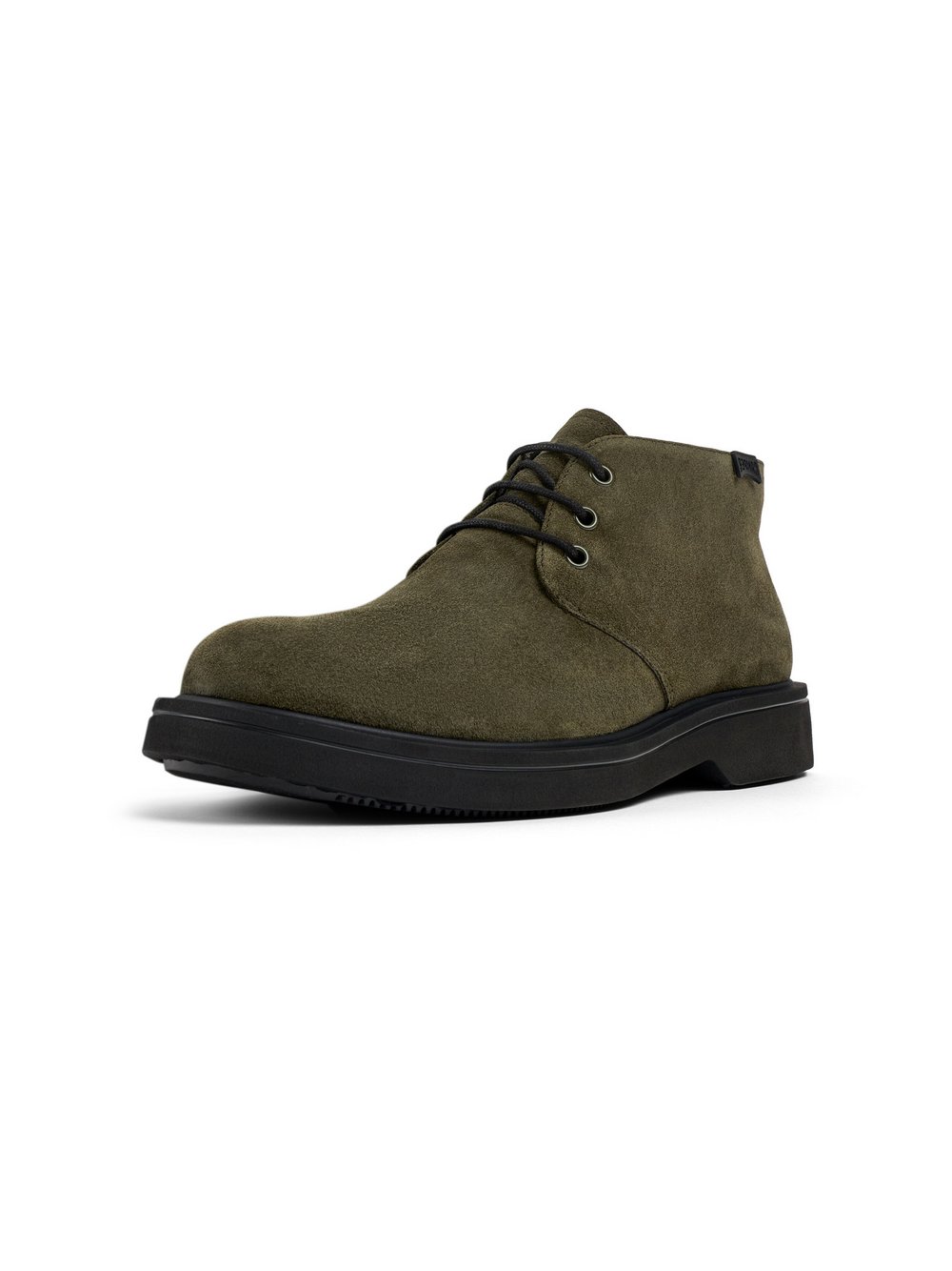 Camper Stiefeletten Herren Leder grün, 39