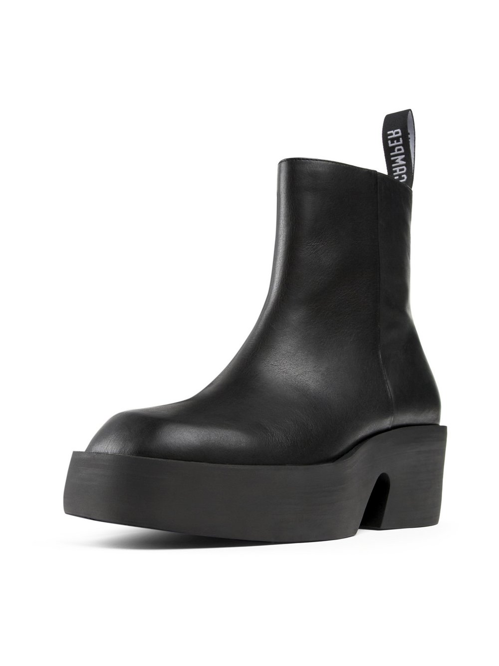 Camper Stiefeletten Damen Leder schwarz, 36