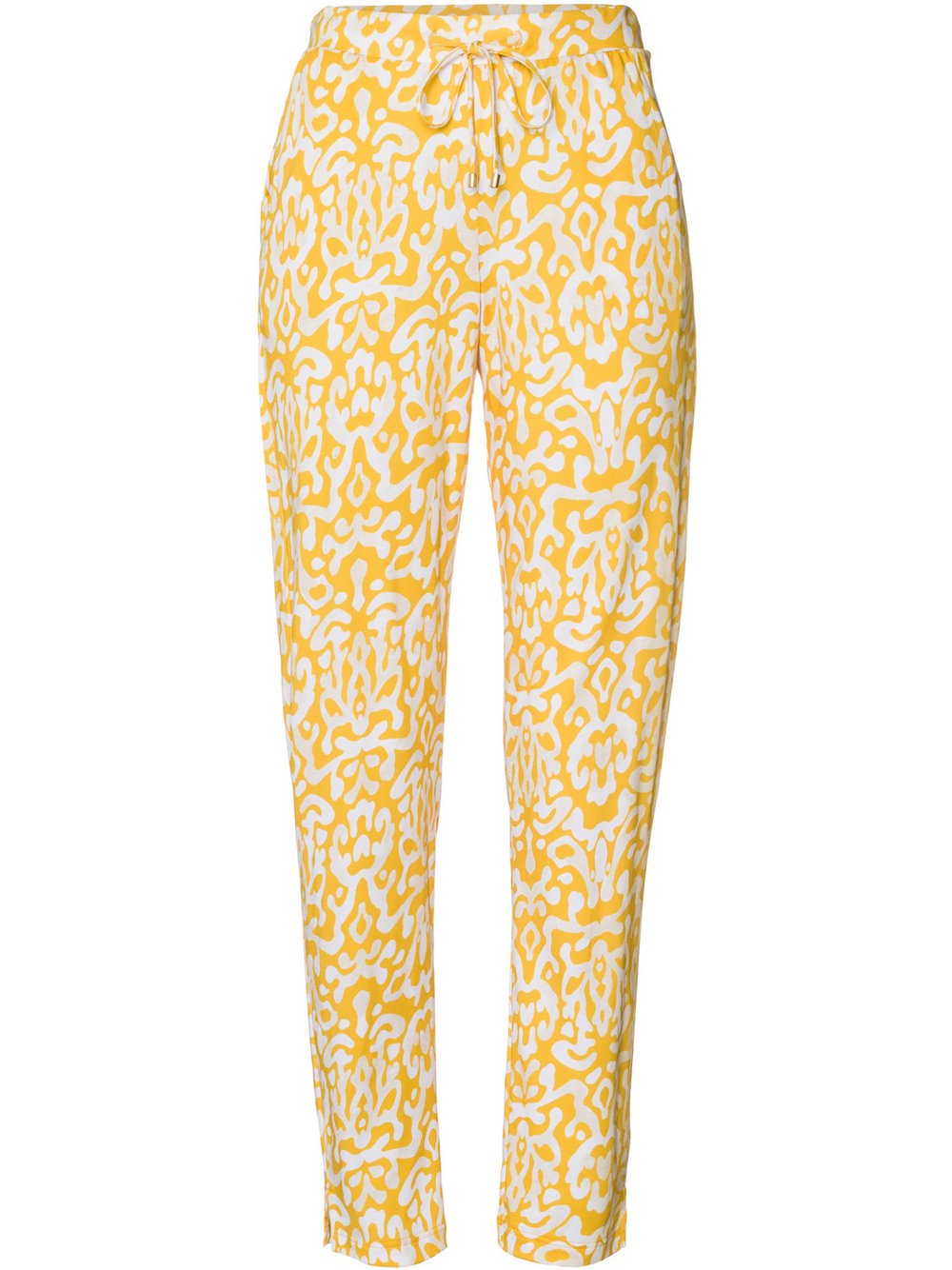 VAN GRAAF Hanro Damen Gelb Pyjamahose Jersey Mittel