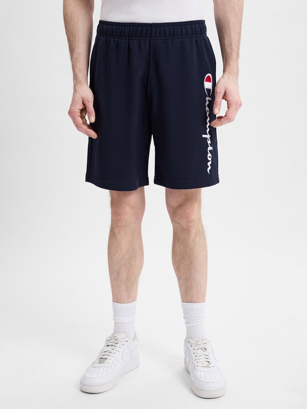 Thumbnail - Champion Sweat-Shorts Herren Baumwolle blau, L