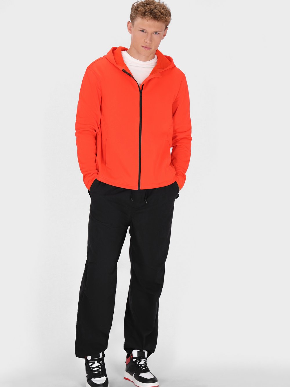 Mo Jacke Herren schwarz, S