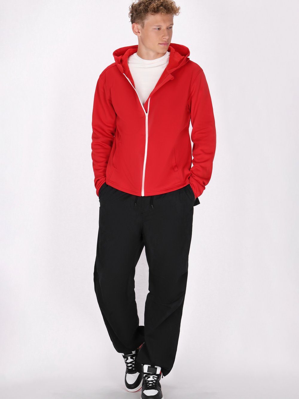 Mo Jacke Herren rot, L