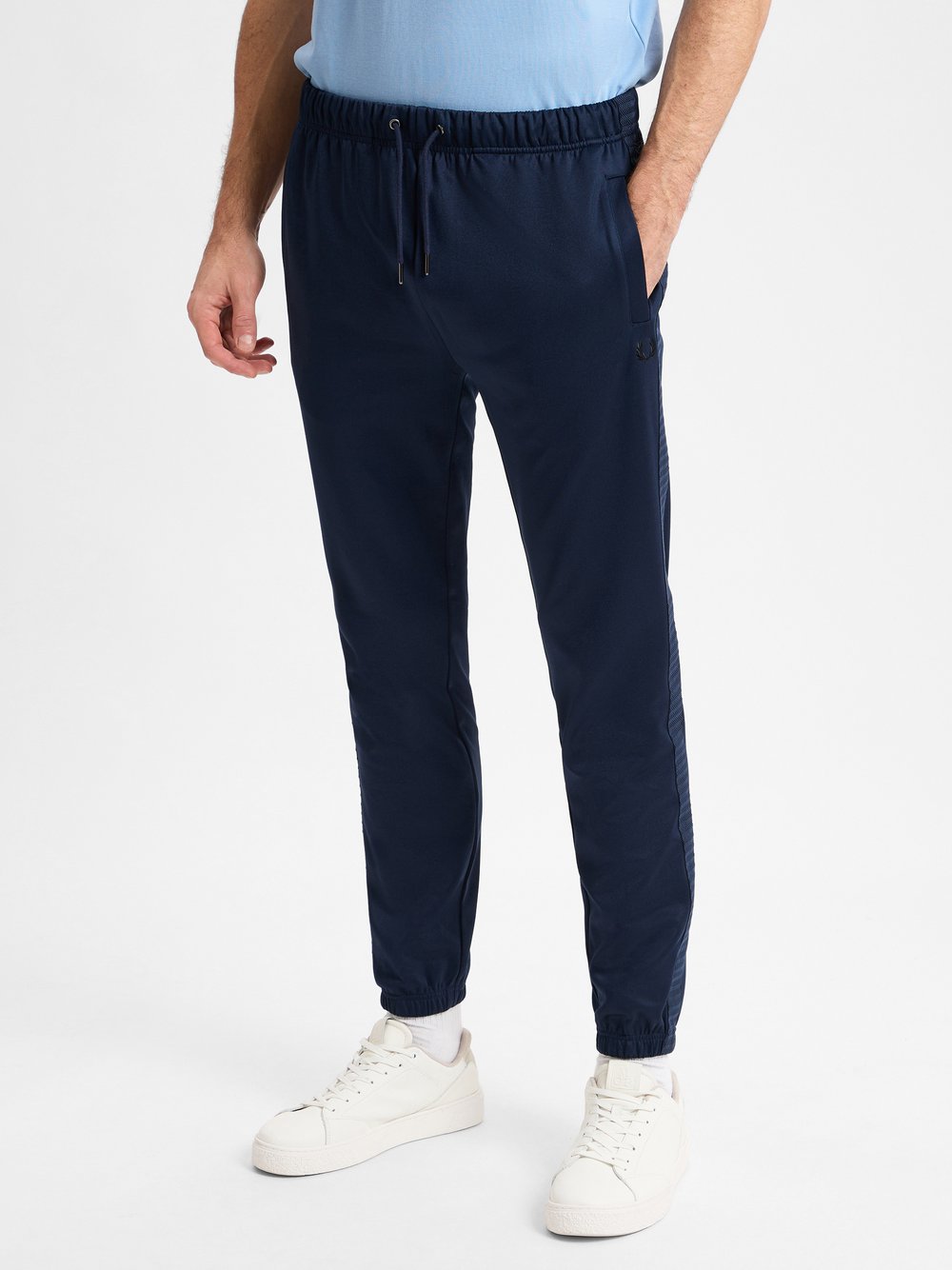 Fred Perry Jogginghose Herren Baumwolle blau, M