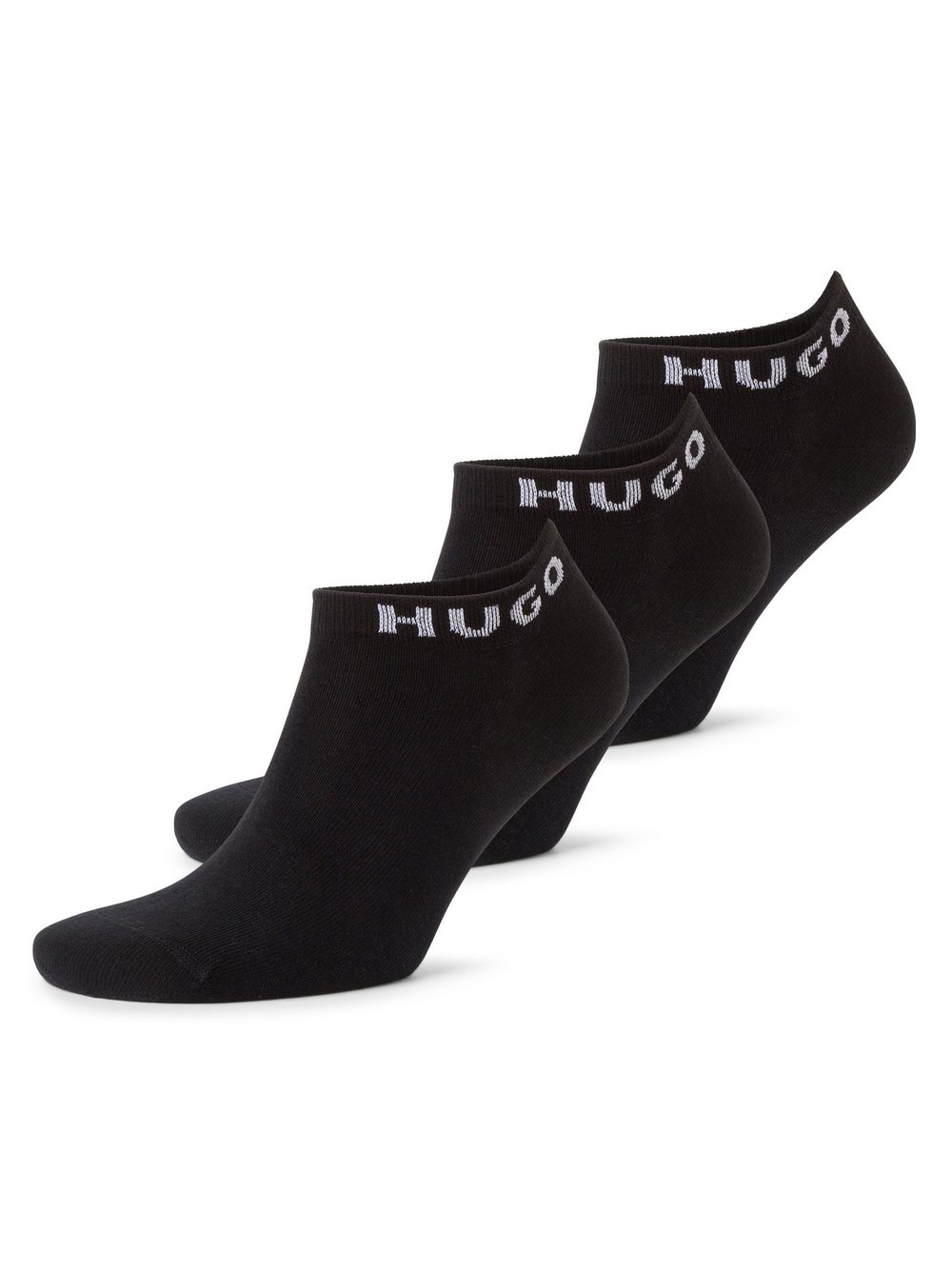 Thumbnail - HUGO Socken im 3er-Pack Damen Baumwolle mehrfarbig, 35-38