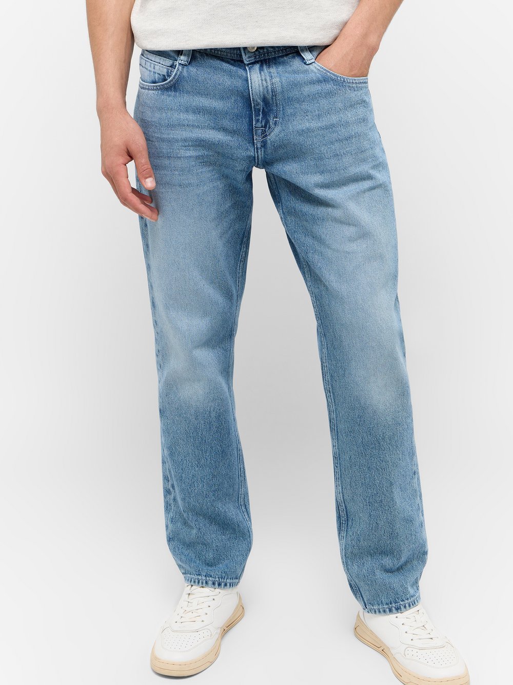 Mustang Jeans Herren Baumwolle blau, 35-34