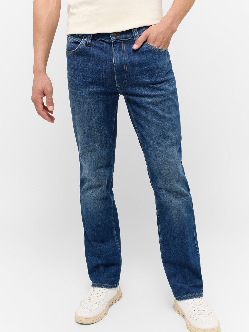 Mustang Jeans Herren Baumwolle blau, 40-32