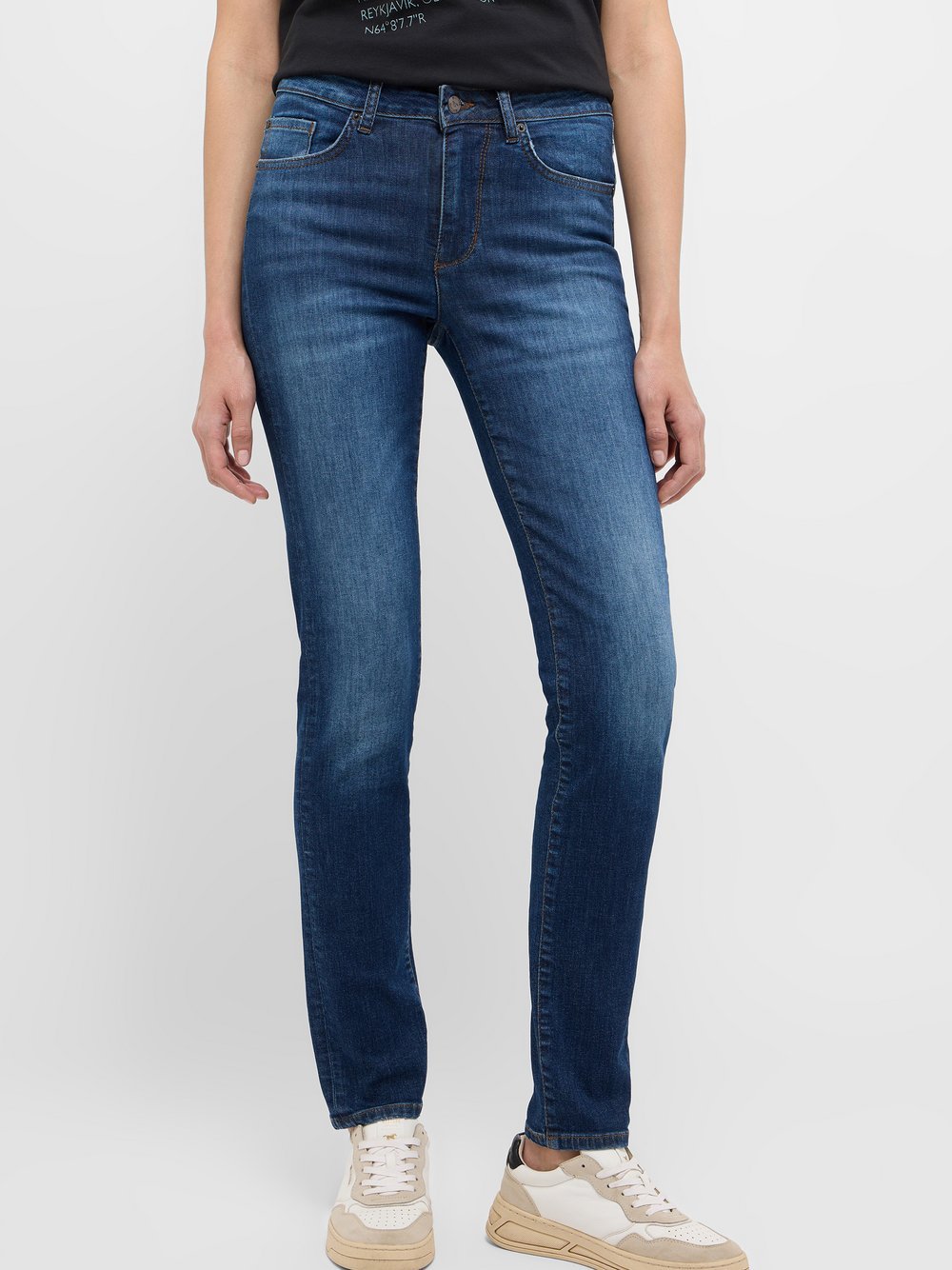 Mustang Jeans Damen Baumwolle blau, 25-30