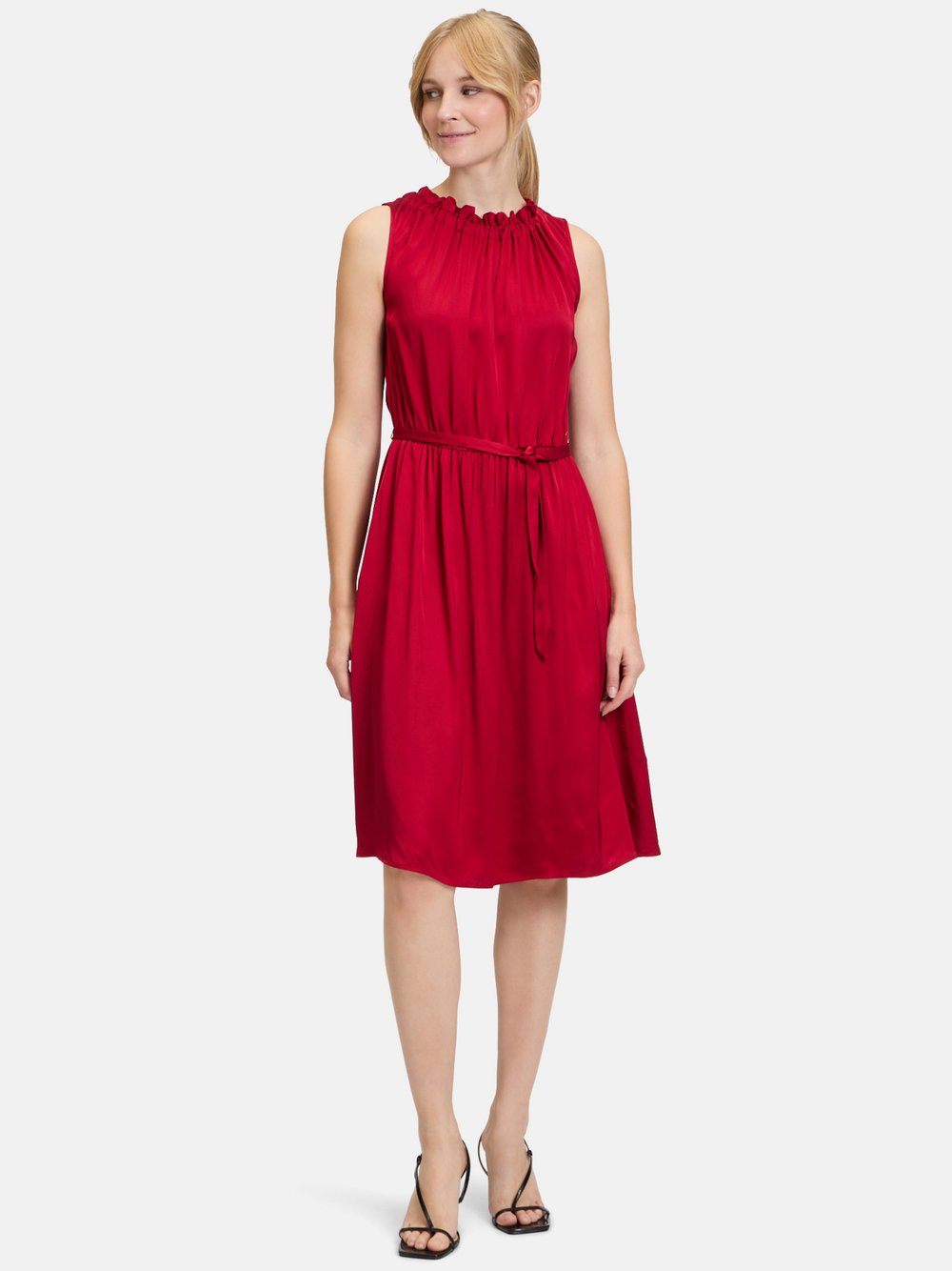 Betty & Co Freizeitkleid Damen Viskose rot, 42