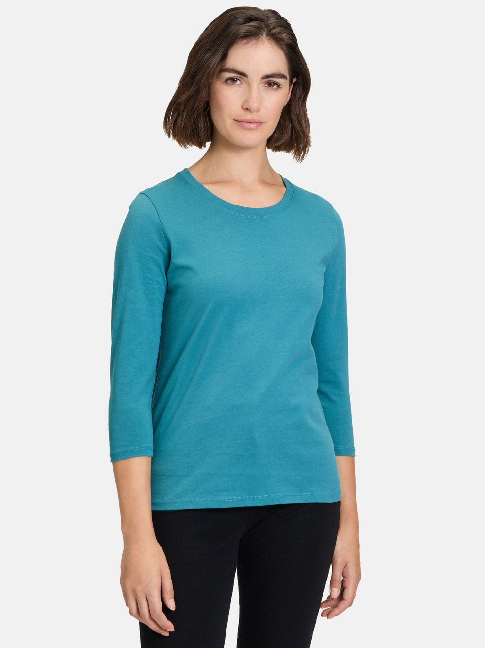 Betty Barclay Basic Shirt Damen Baumwolle blau, 48