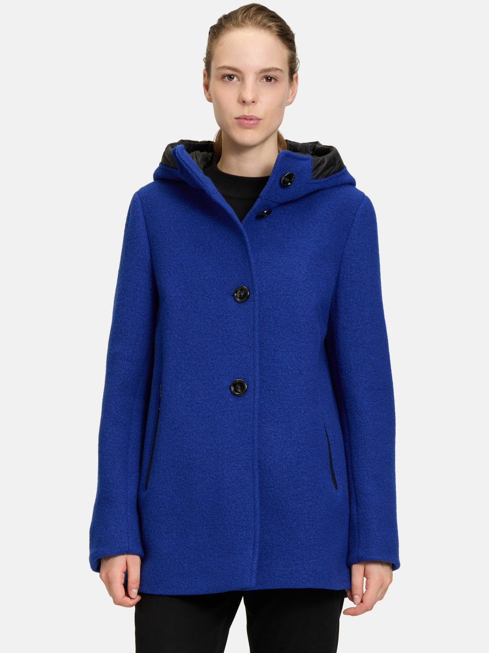 Gil Bret Wolljacke Damen Schurwolle blau, 38