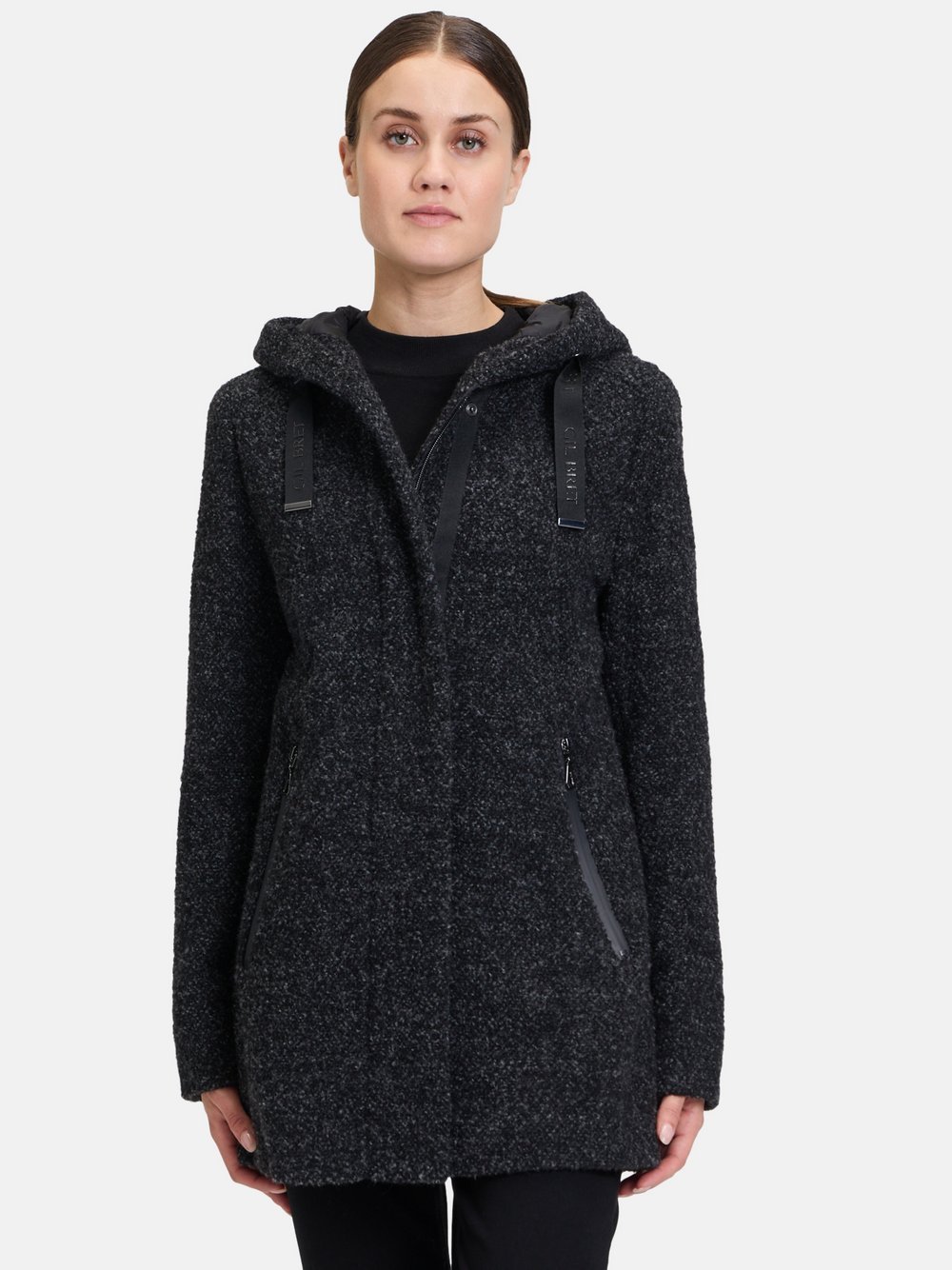 Gil Bret Wolljacke Damen Baumwolle schwarz, 48