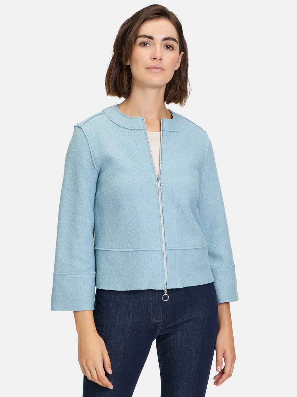 Betty Barclay Blazer-Jacke Damen Viskose blau, 44