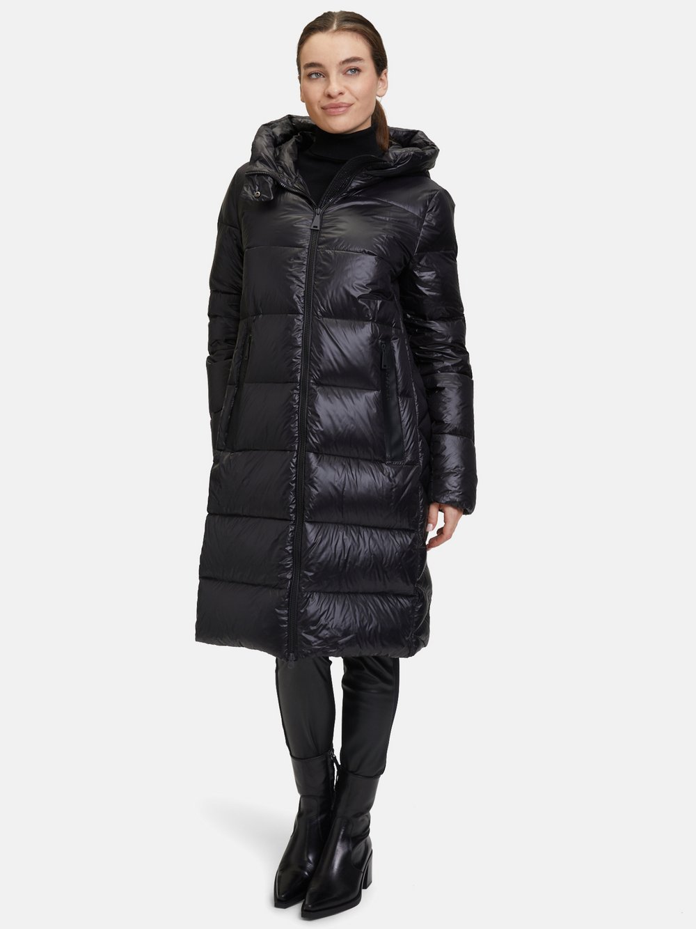 Betty Barclay Daunen-Steppjacke Damen Polyamid schwarz, 44