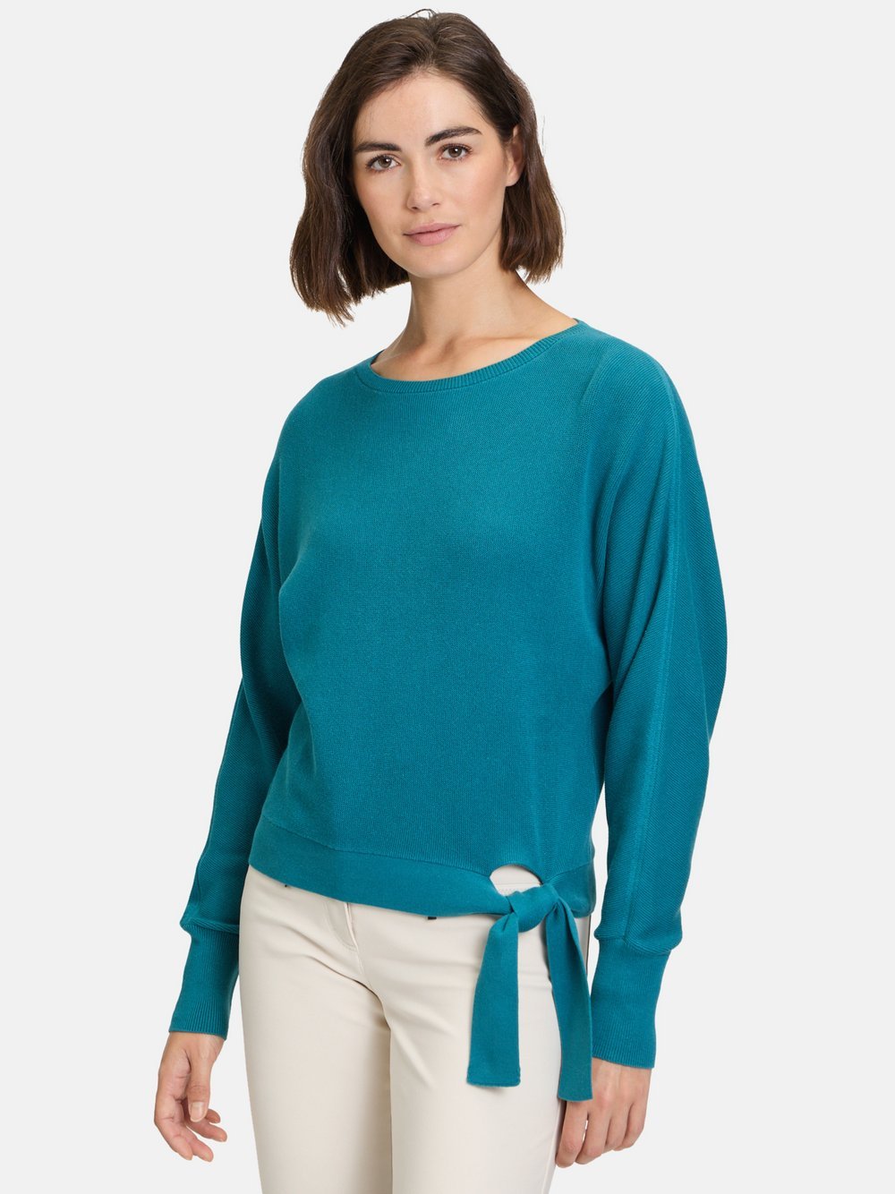 Betty Barclay Feinstrickpullover Damen Baumwolle blau, 38