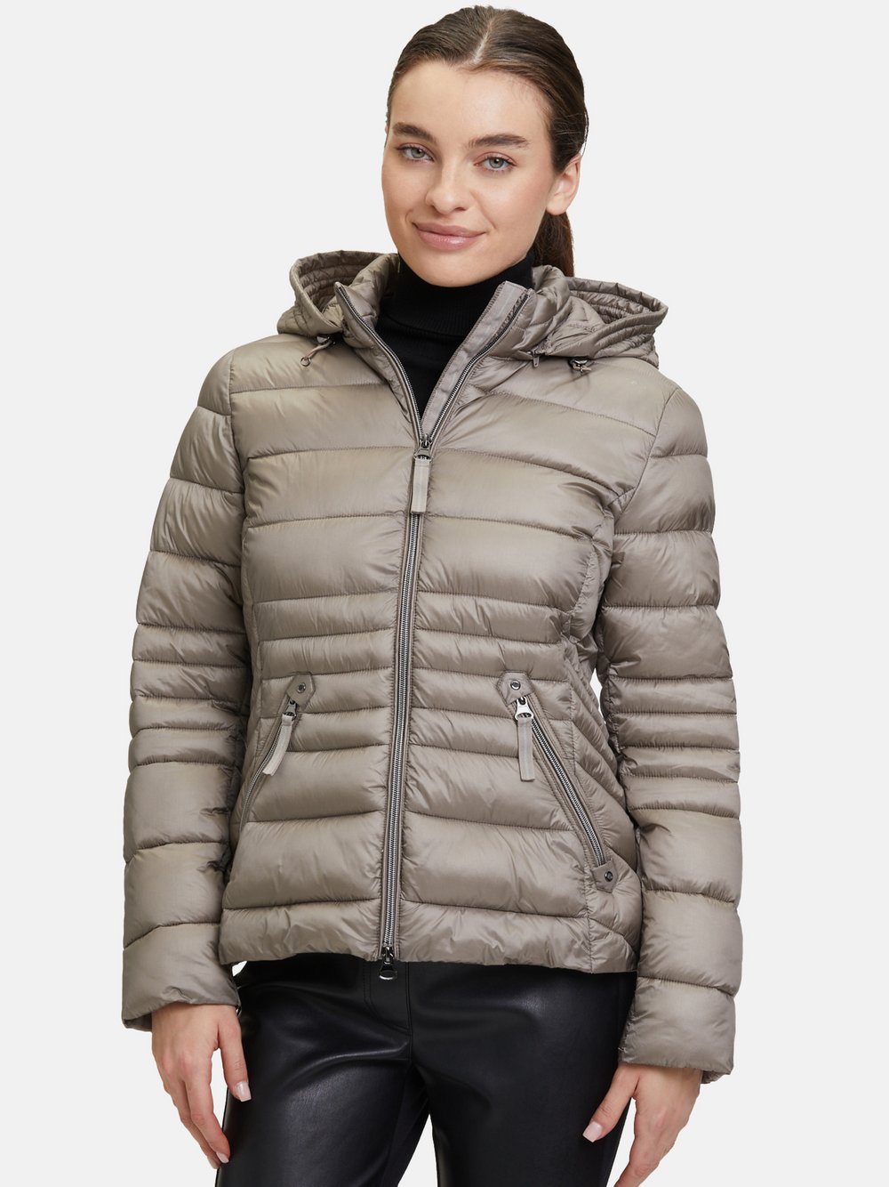 Betty Barclay Steppjacke Damen Polyamid grau, 46