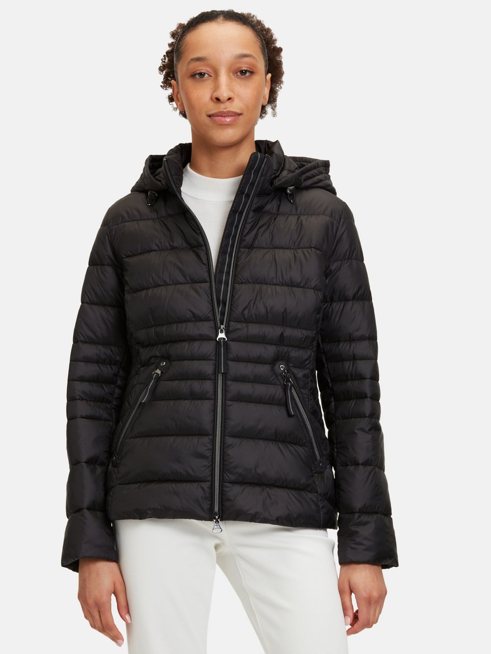 Betty Barclay Steppjacke Damen Polyamid schwarz, 38