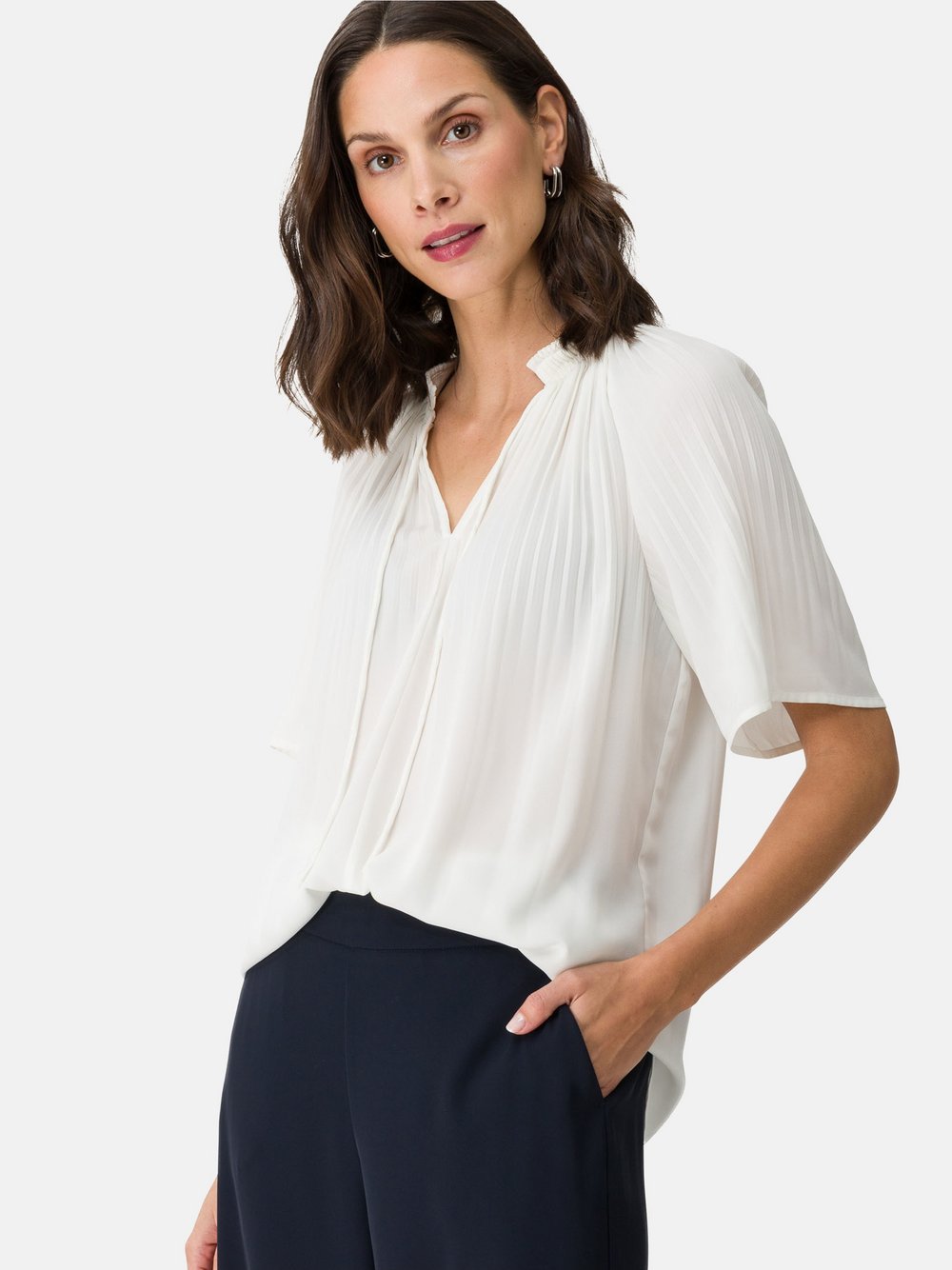 zero Bluse Damen weiß, 42