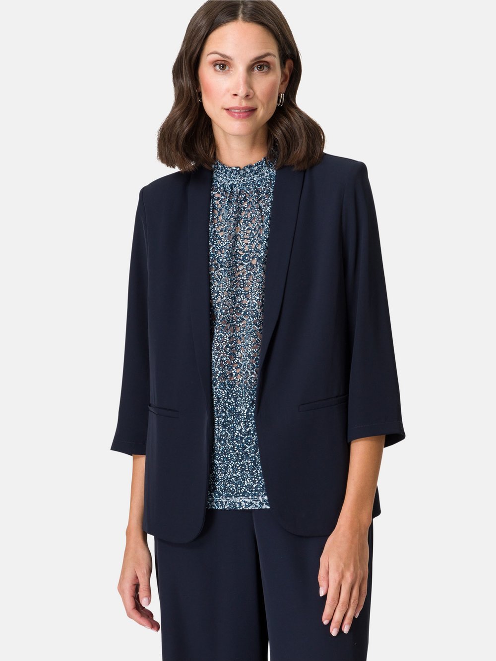 zero Blazer Damen blau, 34