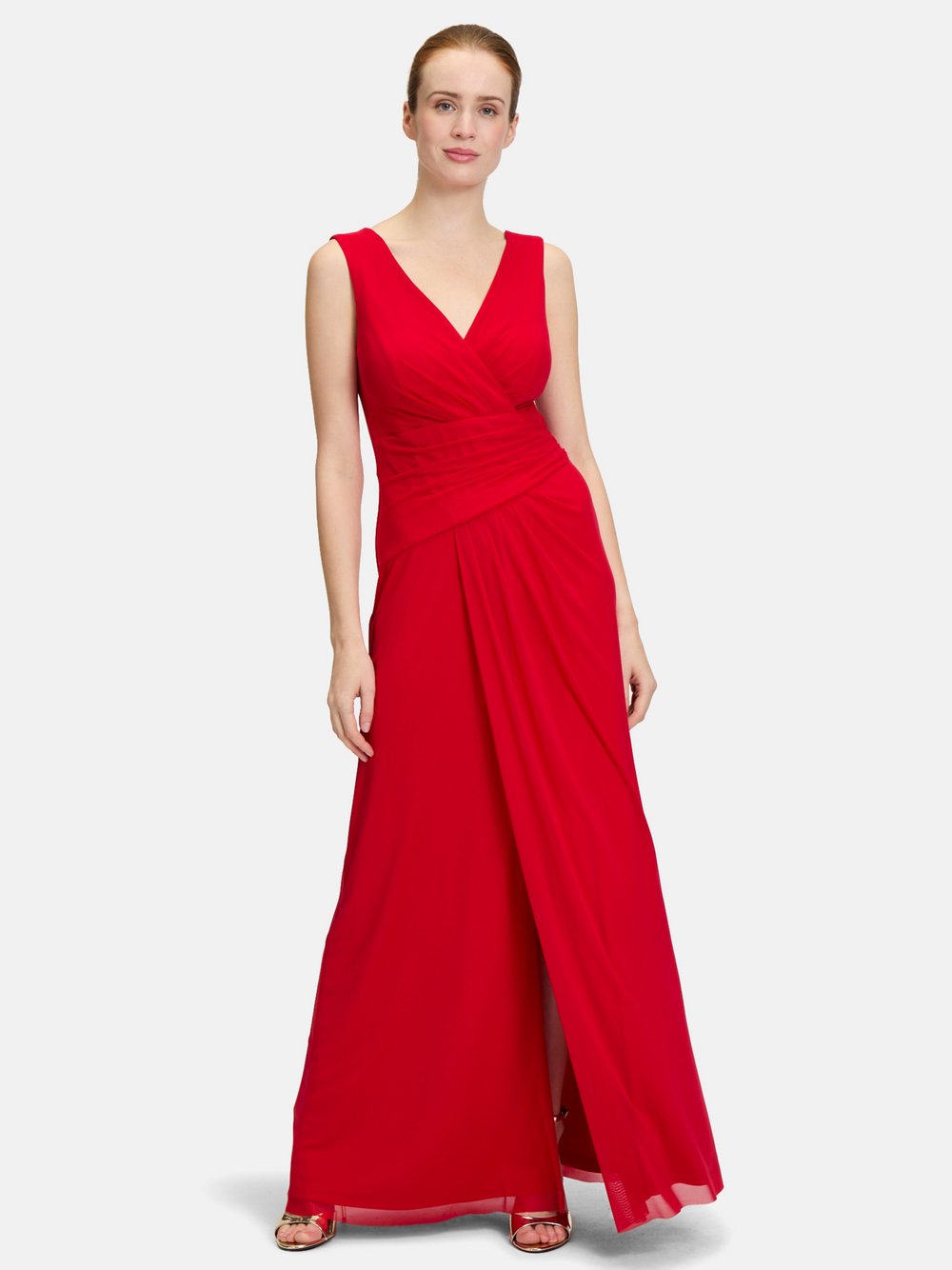 Vera Mont Abendkleid Damen Polyamid rot, 48