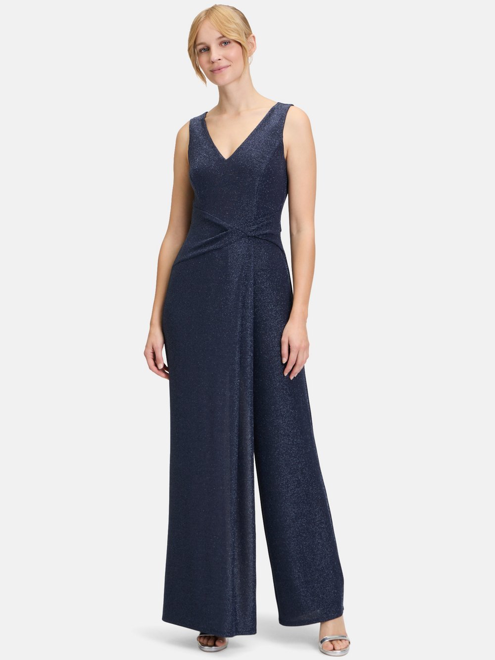 Vera Mont Jumpsuit Damen Polyamid blau, 44