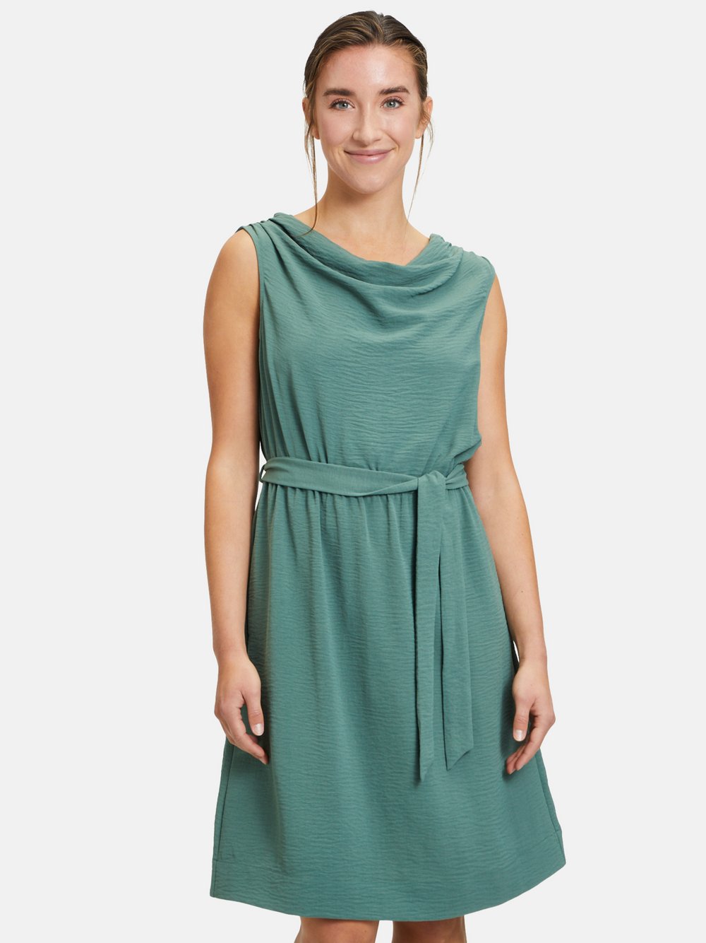 Cartoon Casual-Kleid Damen grün, 36