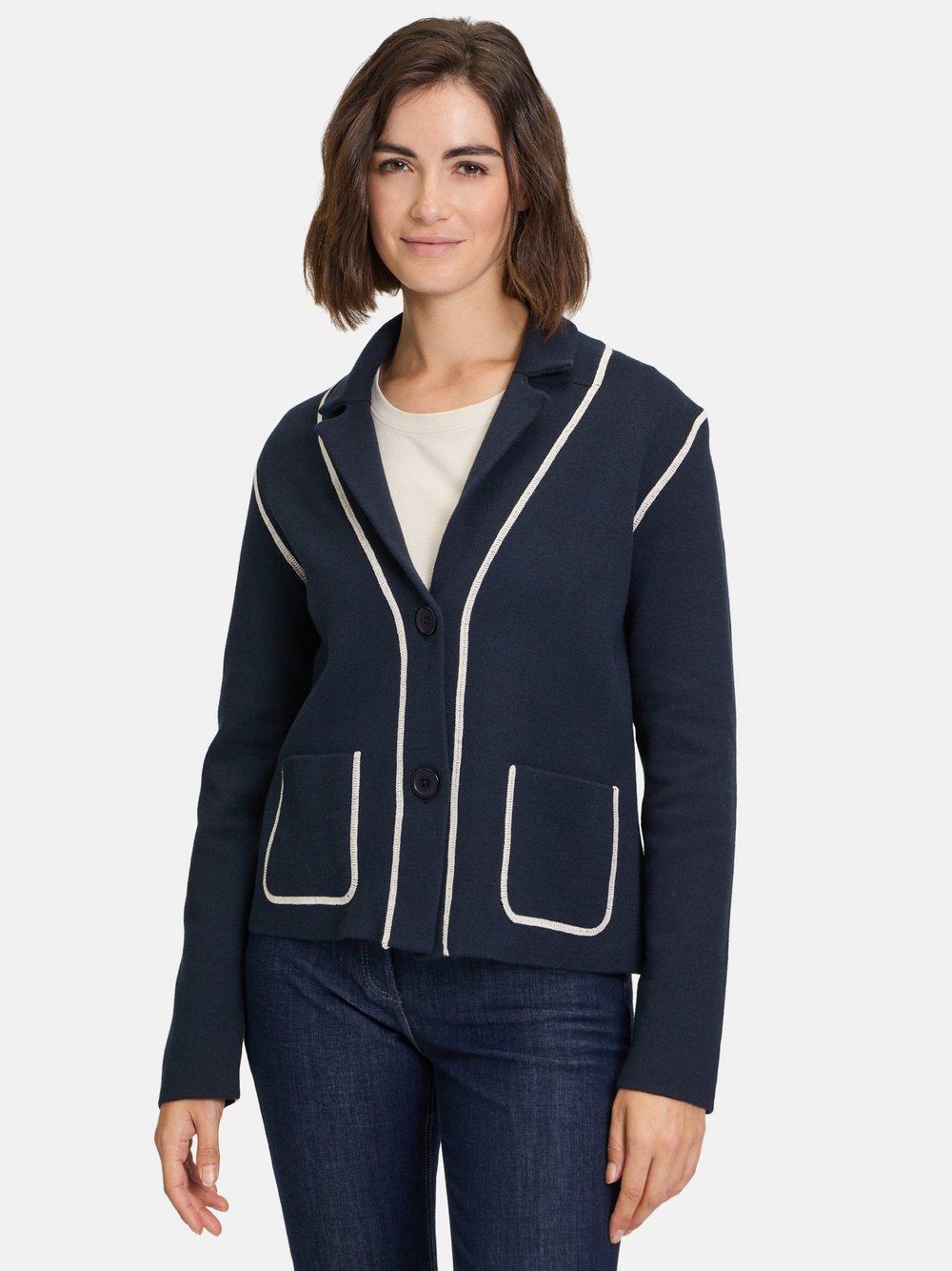 Betty Barclay Strick-Cardigan Damen blau, 42