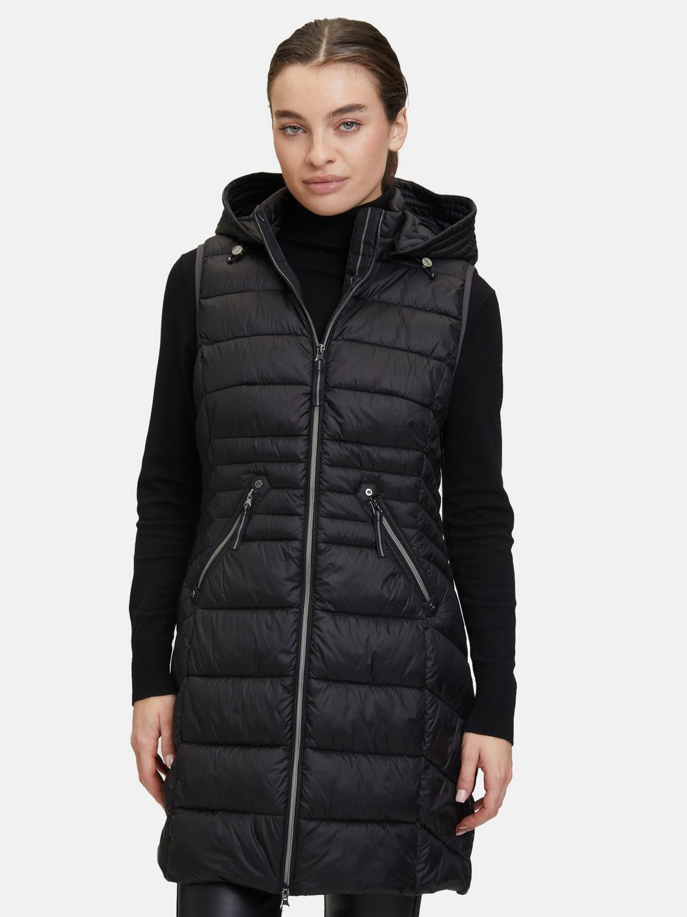 Betty Barclay Steppweste Damen Polyamid schwarz, 38