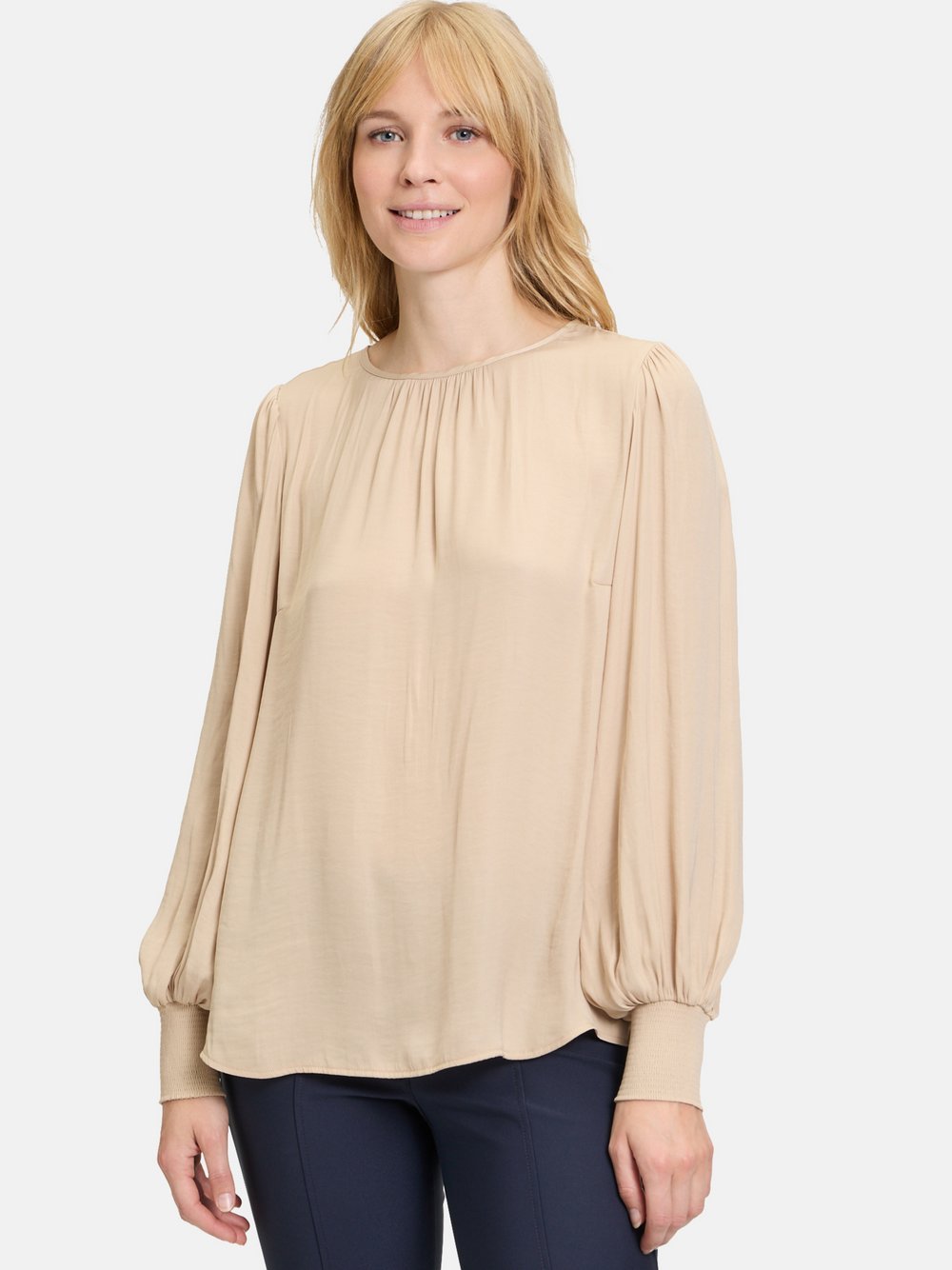 Betty Barclay Satin-Bluse Damen beige, 38