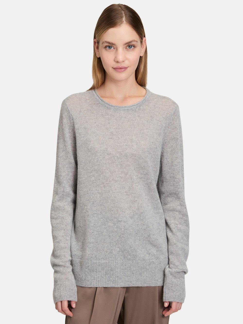 Betty Barclay Kaschmir-Pullover Damen Cashmere grau, 46