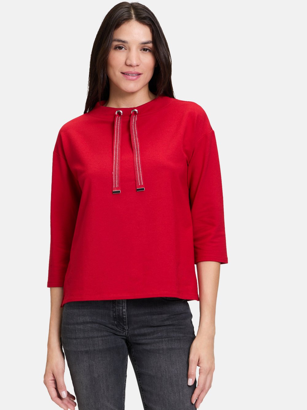 Betty Barclay Sweatshirt Damen Baumwolle rot, 36