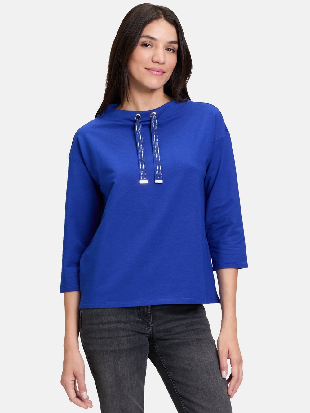 Betty Barclay Sweatshirt Damen Baumwolle blau, 36