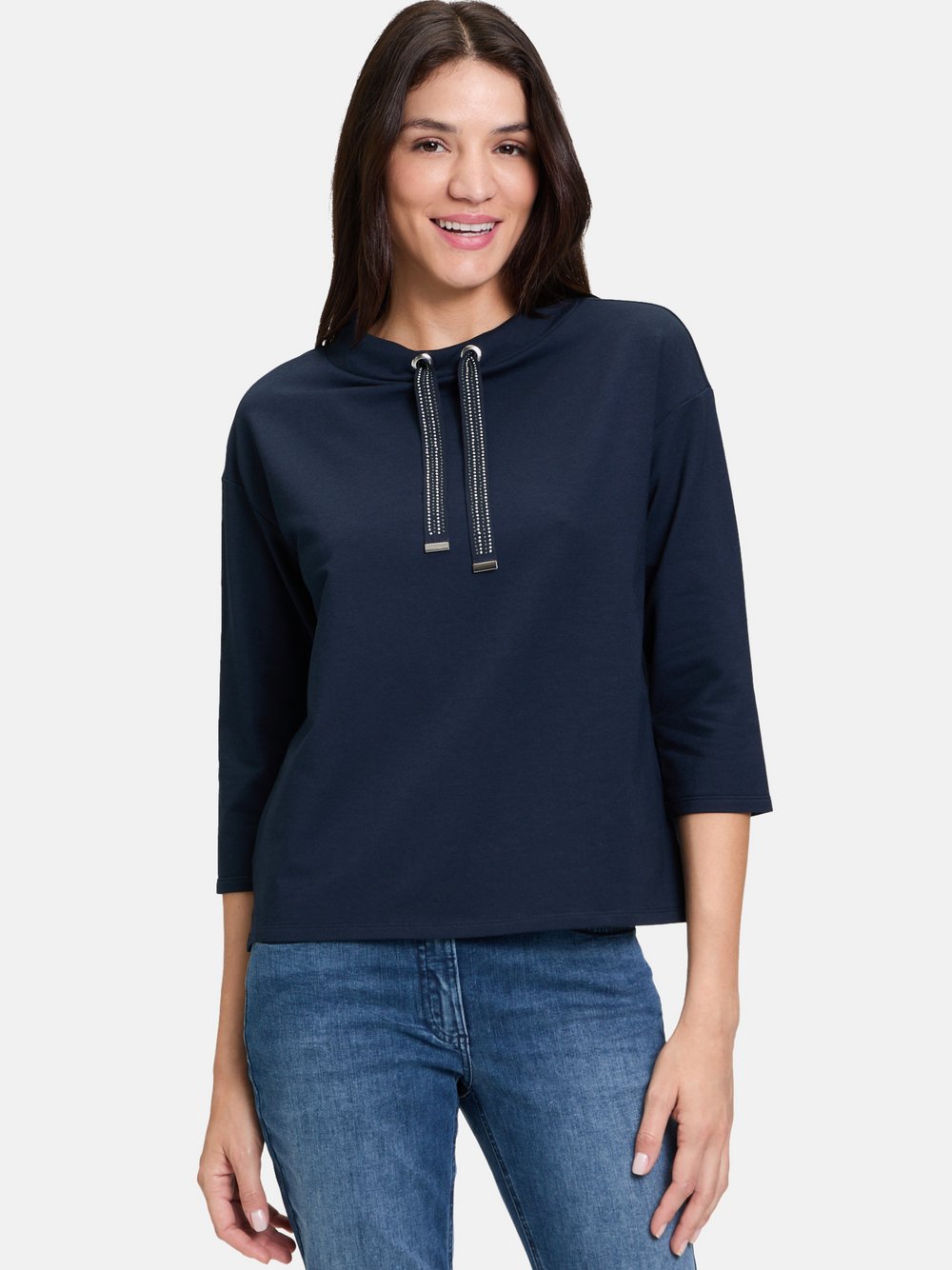 Betty Barclay Sweatshirt Damen Baumwolle blau, 36