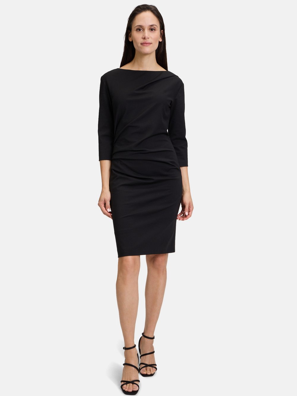 Betty & Co Jerseykleid Damen Baumwolle schwarz, 38