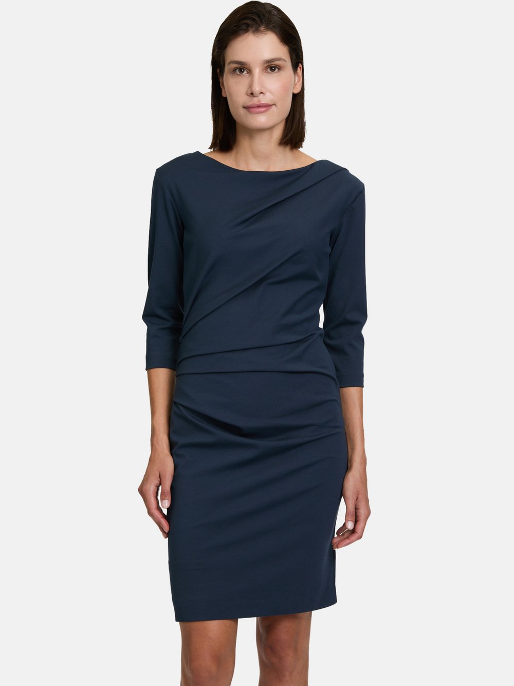 Betty & Co Jerseykleid Damen Baumwolle blau, 40