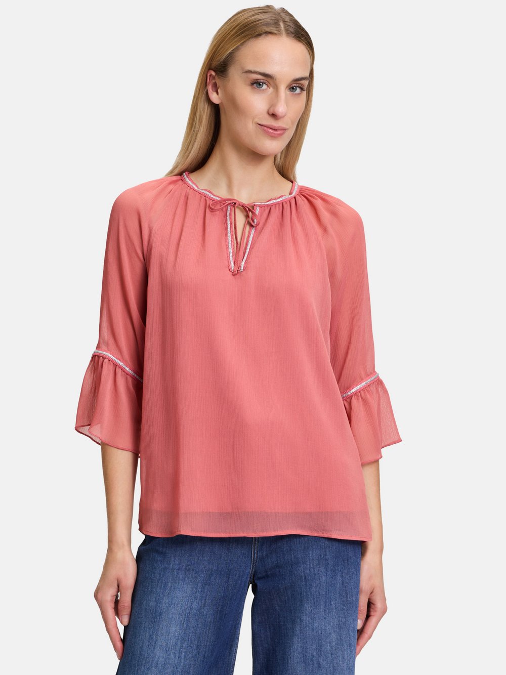 Cartoon Casual-Bluse Damen rosa, 38