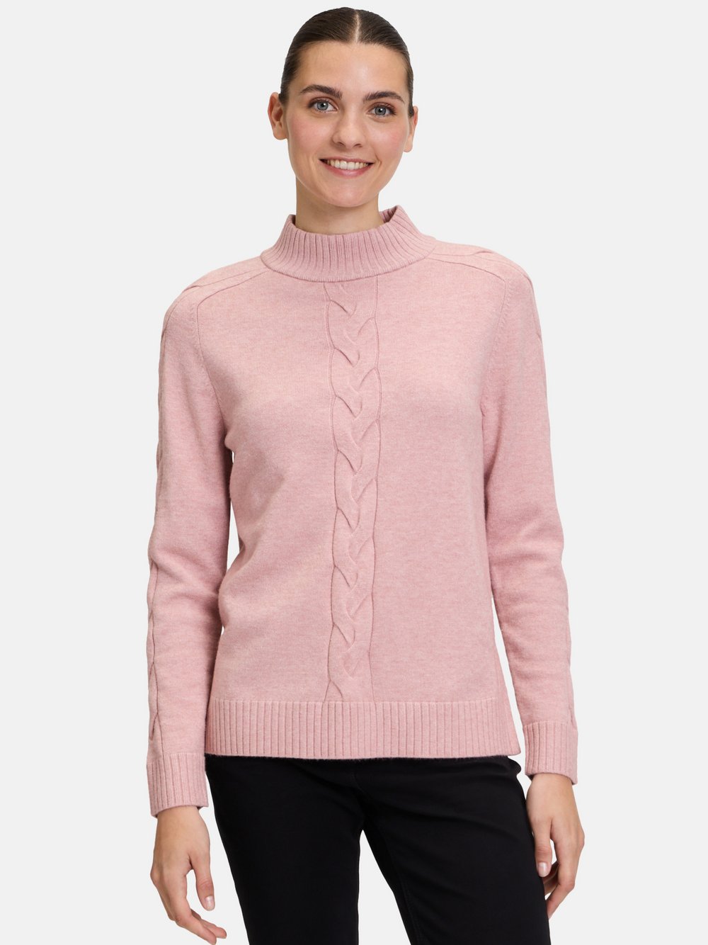 Betty Barclay Strickpullover Damen Viskose rosa gemustert, 44