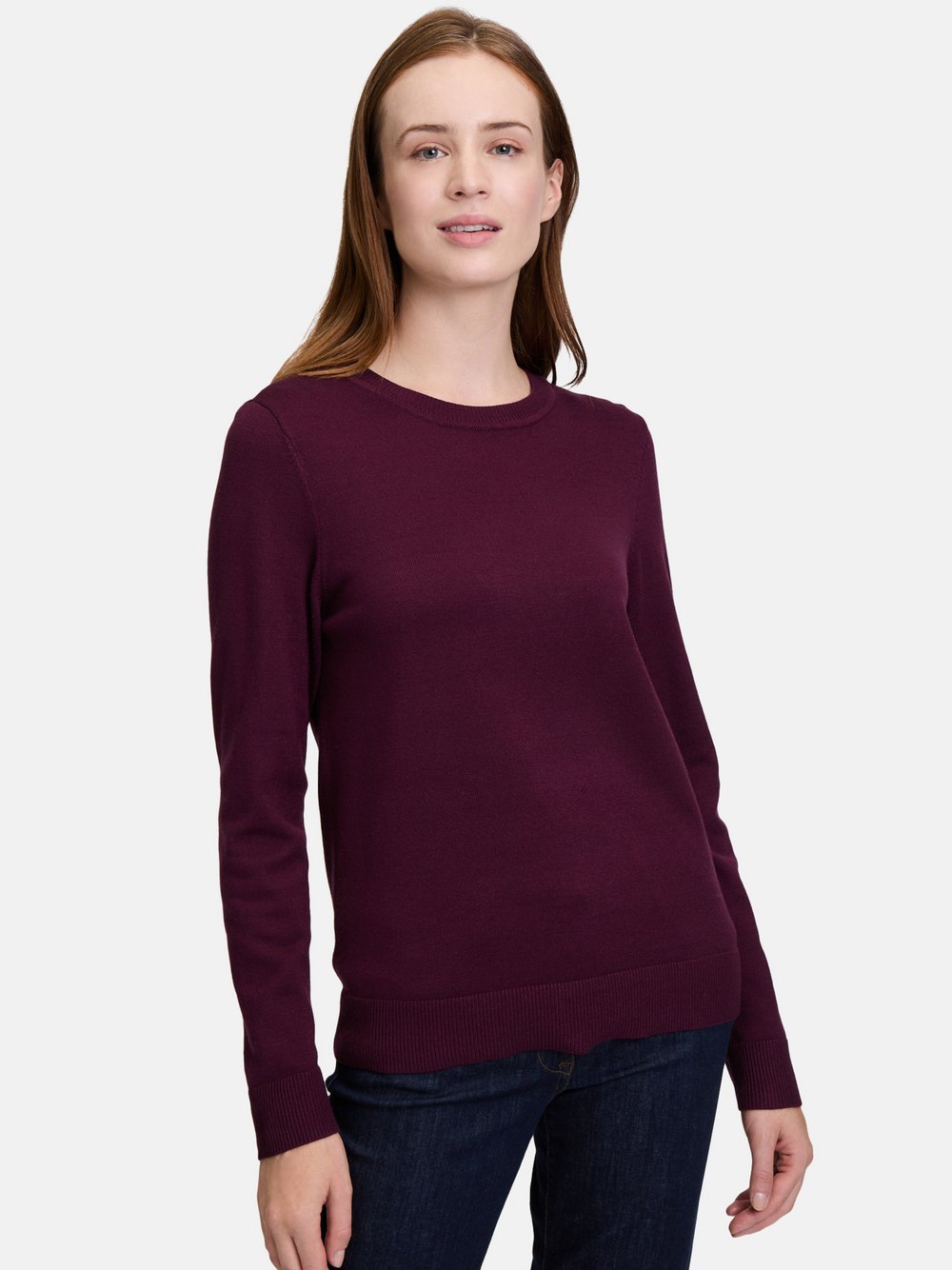 Betty Barclay Basic-Strickpullover Damen Viskose lila, 38