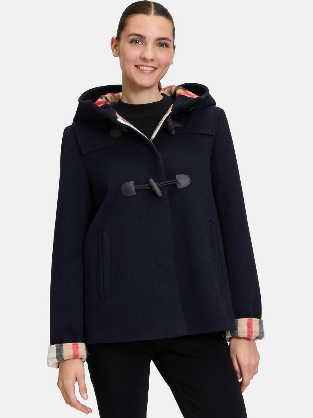 Amber & June Duffle-Jacke Damen blau, 44