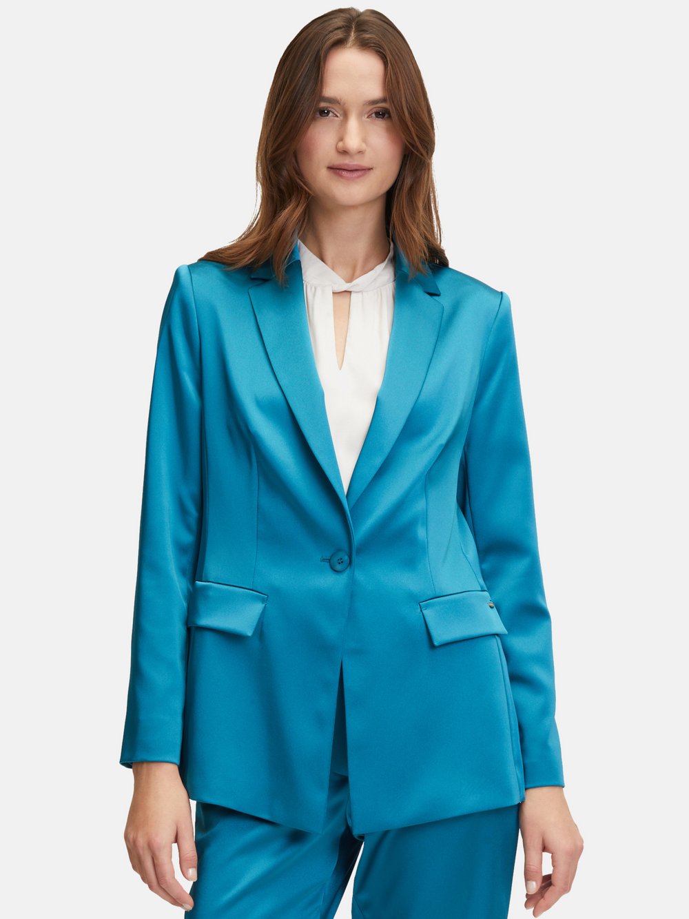 Betty & Co Businessblazer Damen blau, 46