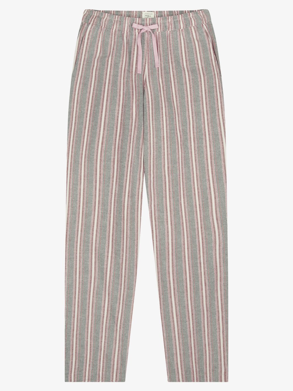 Thumbnail - Schiesser Pyjamahose  Damen Baumwolle mehrfarbig gestreift, 44