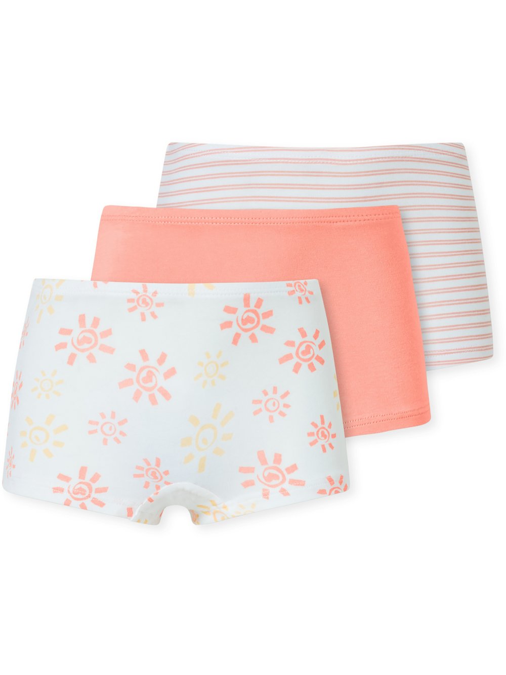 Schiesser Panty Mädchen Jersey orange bedruckt, 92