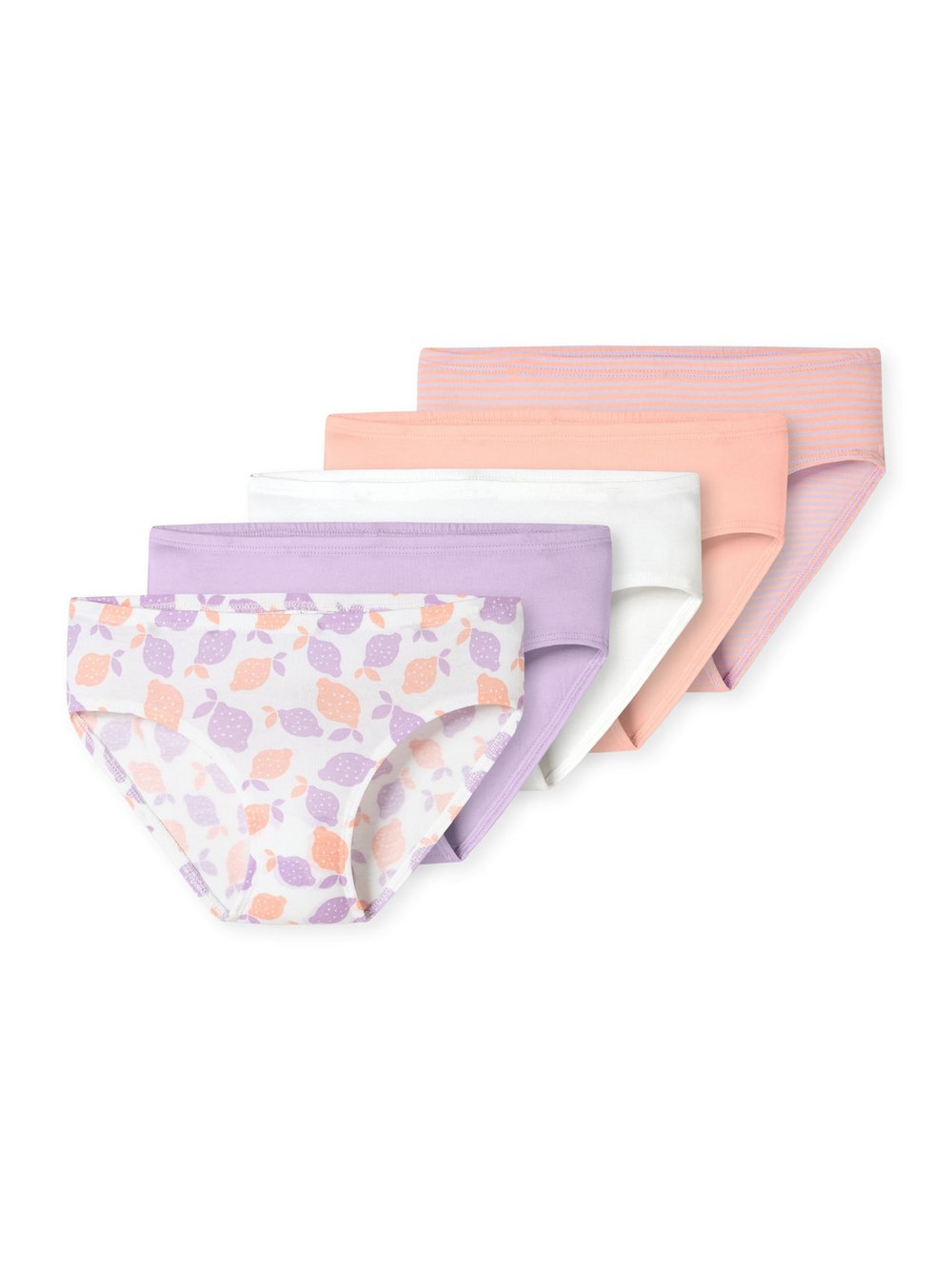 Thumbnail - Schiesser Slip Mädchen Jersey mehrfarbig bedruckt, 104