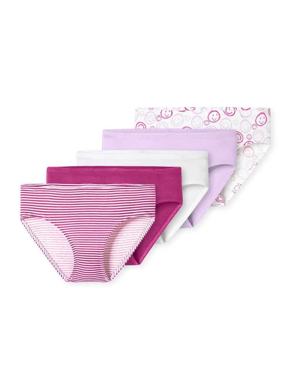 Thumbnail - Schiesser Slip Mädchen Jersey mehrfarbig bedruckt, 116