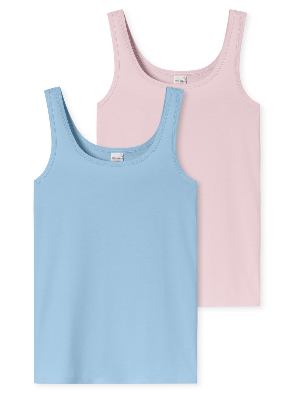 Schiesser Unterhemd Mädchen Jersey mehrfarbig, 152