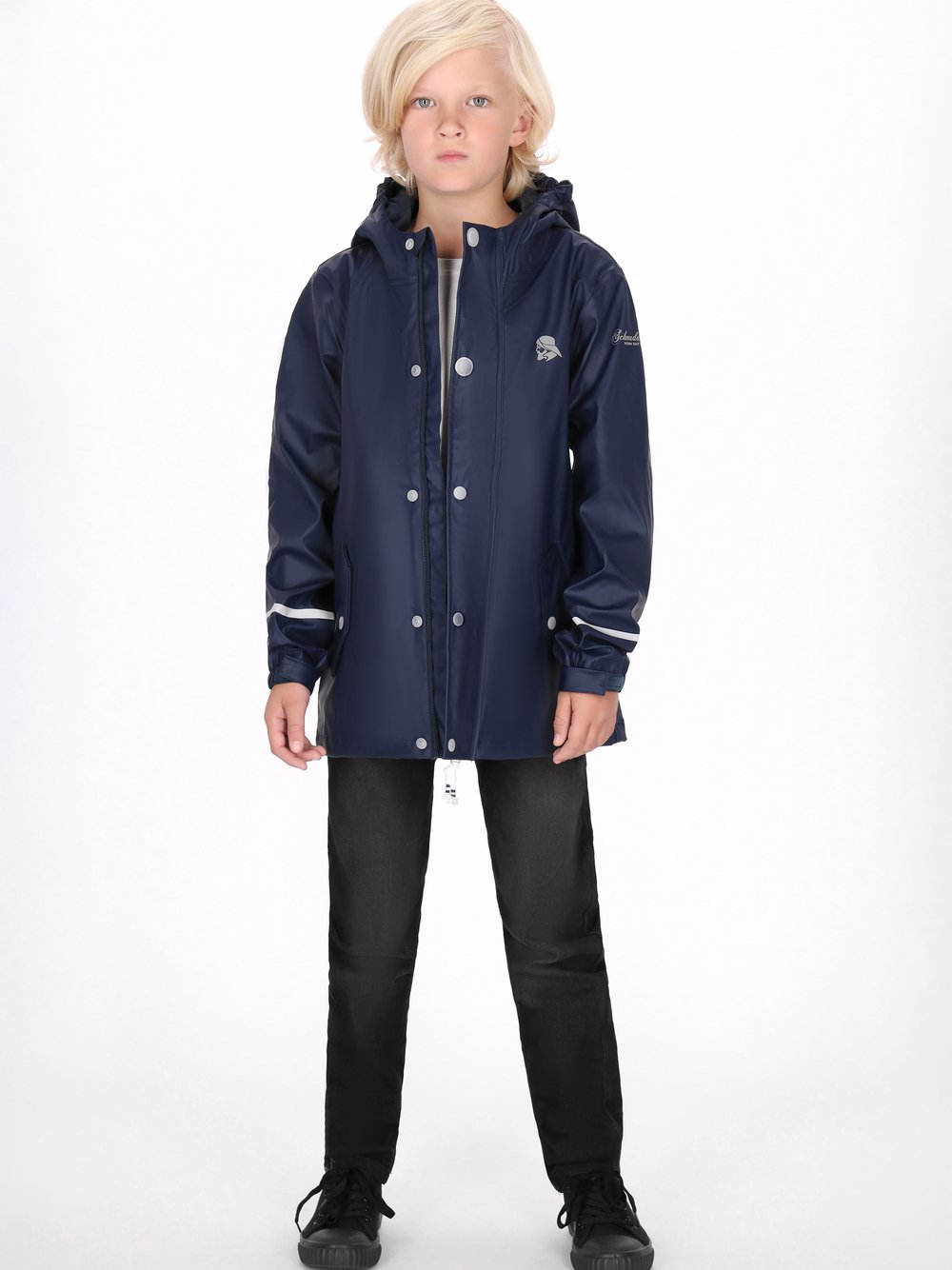 Schmuddelwedda Regenjacke Jungen blau, 122